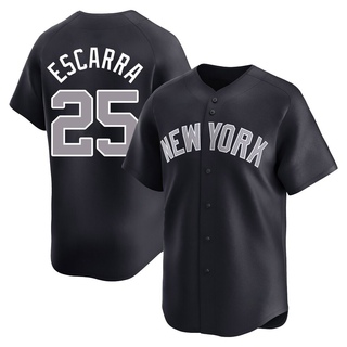 Limited J.C. Escarra Men's New York Yankees Alternate Jersey - Navy