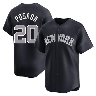 Limited Jorge Posada Youth New York Yankees Alternate Jersey - Navy