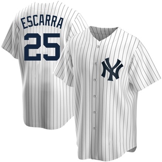 Replica J.C. Escarra Youth New York Yankees Home Jersey - White