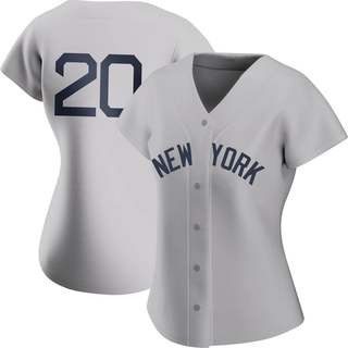 Replica Jorge Posada Women's New York Yankees 2021 Field of Dreams Jersey - Gray